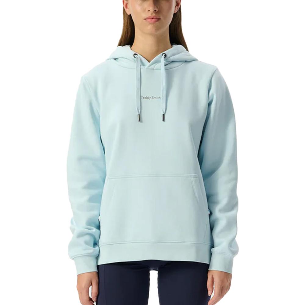 Sweat à Capuche Bleu Femme Teddy Smith Solene pas cher