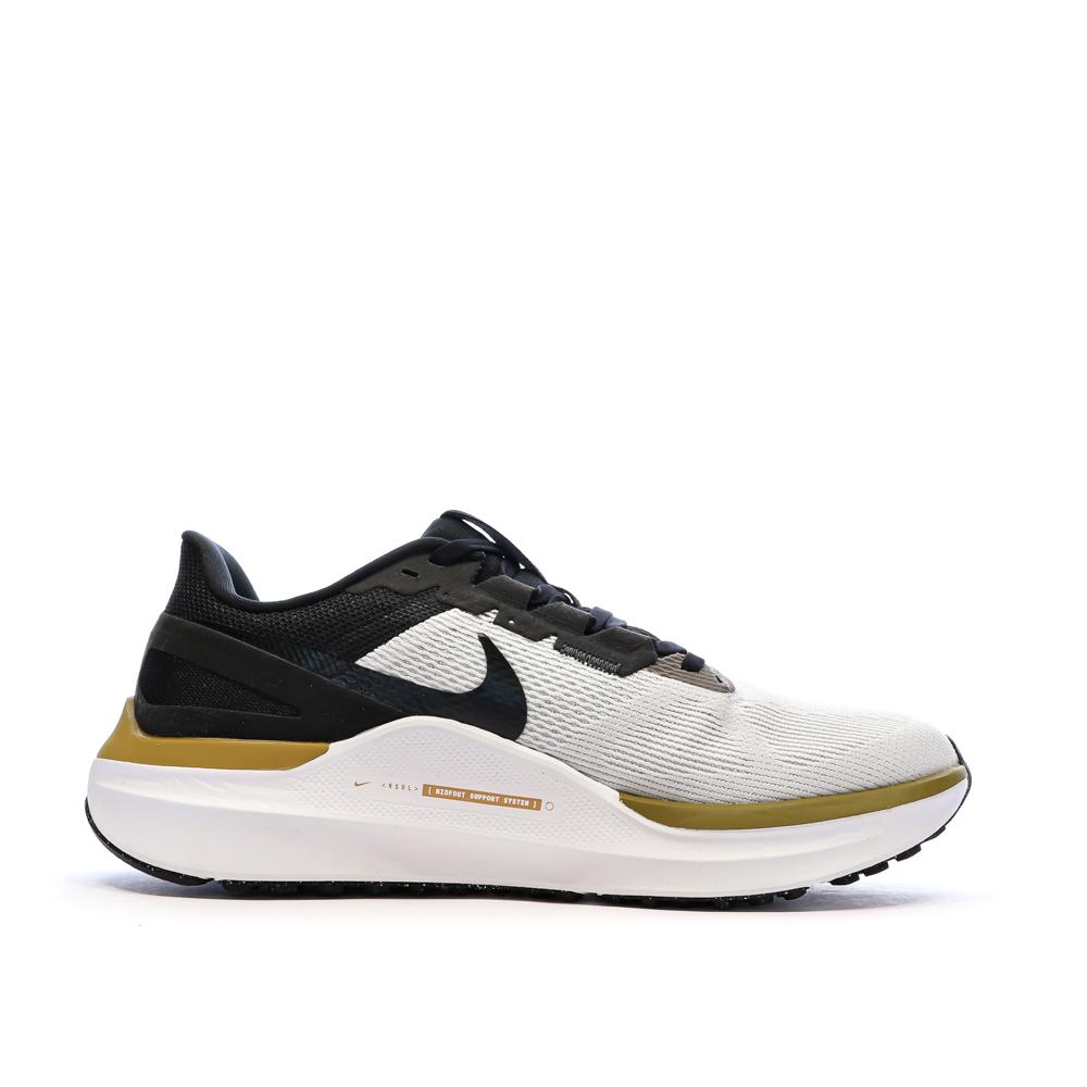 Chaussures de Running Blanc/Noir Homme Nike Air Zoom Structure 25 vue 2