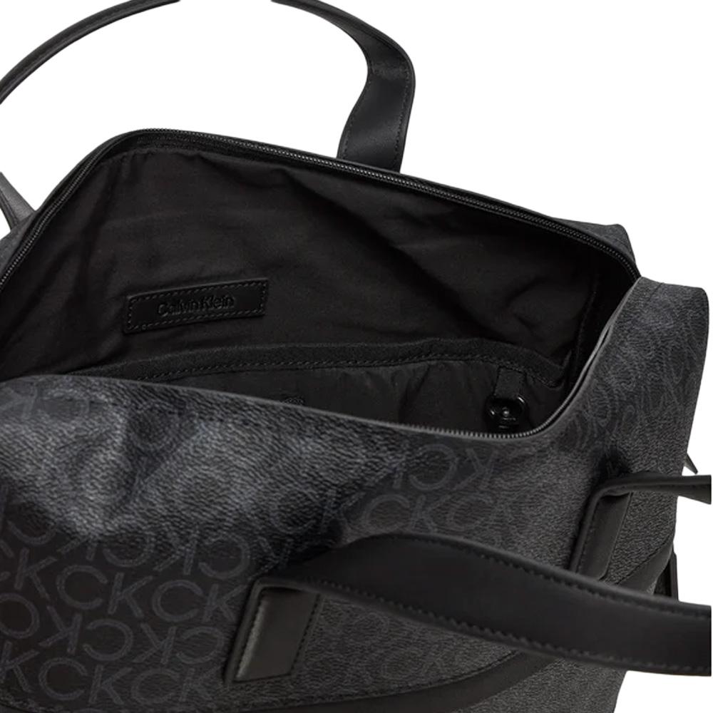 Sac pour Ordinateur Noir Homme Calvin Klein Jeans Must vue 3