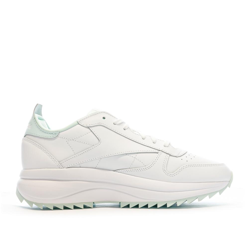 Baskets Blanches Femme Reebok Classic Leather vue 2