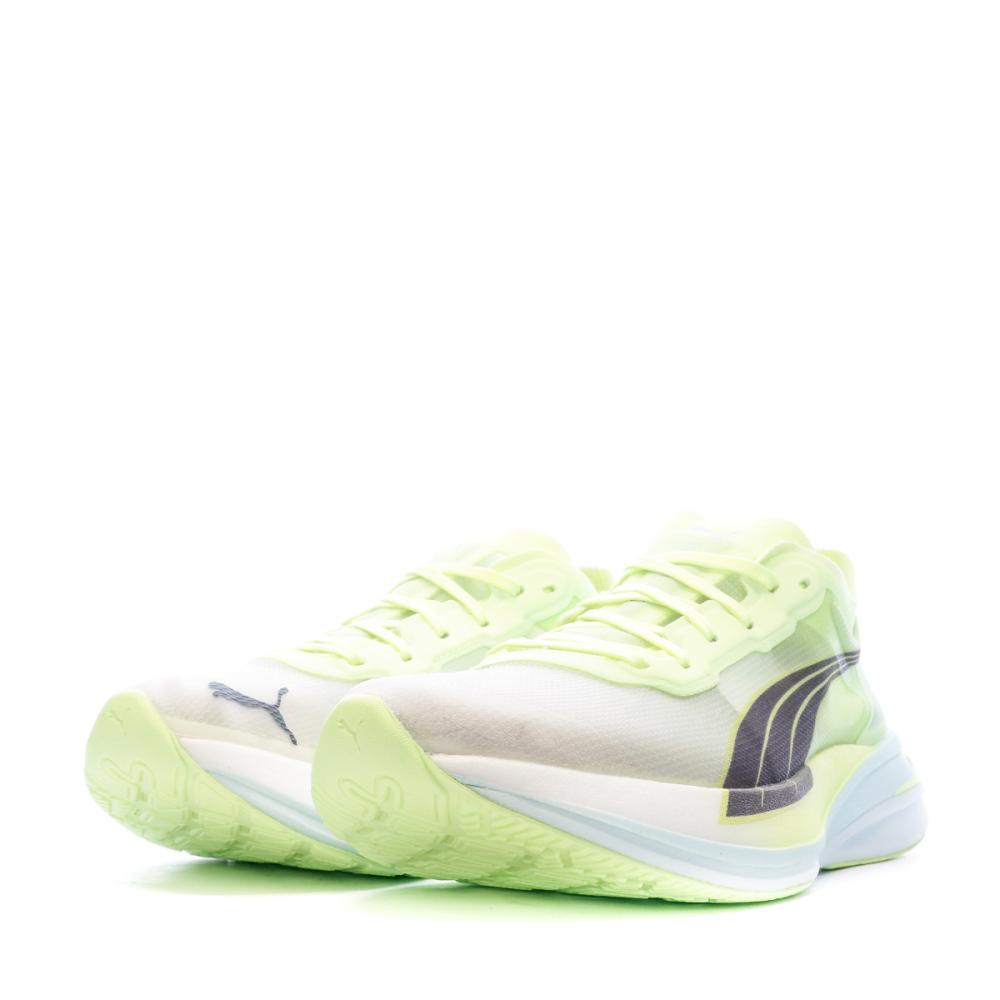 Chaussures de running Jaunes Femme Puma Deviate Nitro Elite vue 6