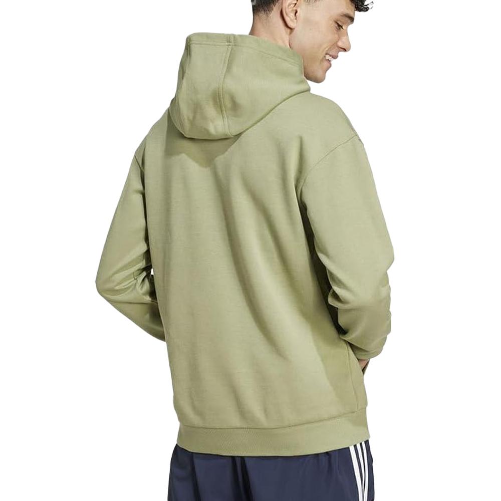 Sweat Vert Homme Adidas Bos vue 2