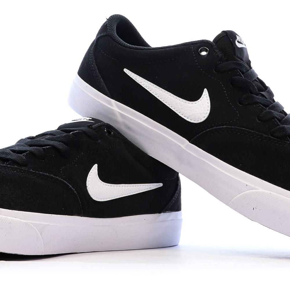 Baskets Noires Homme Nike Charge Suede vue 7
