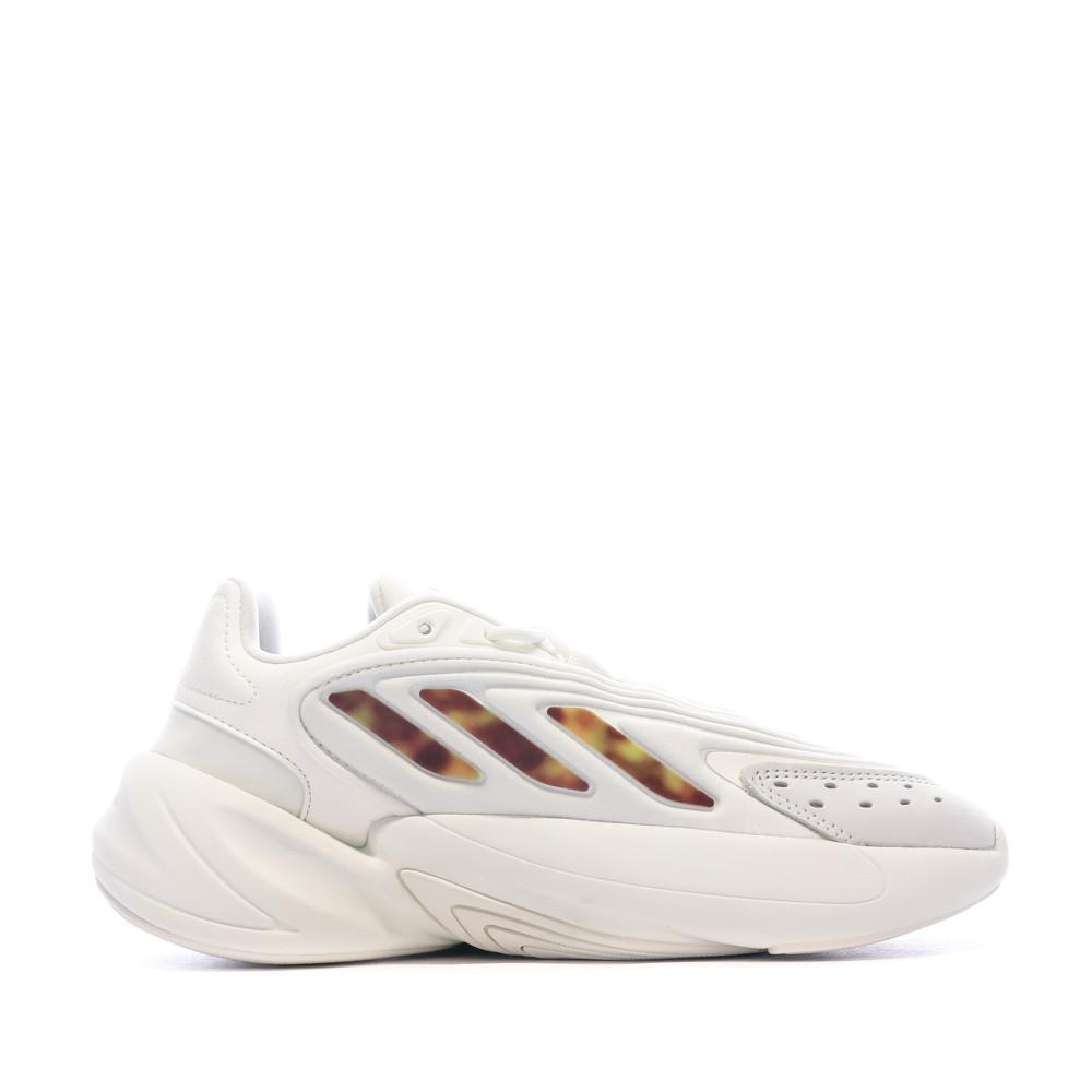 Basket Blanche Femme Adidas Ozelia W vue 2