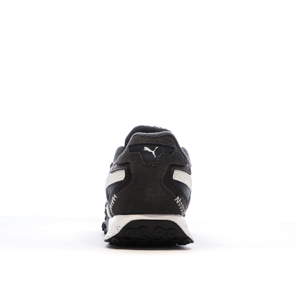Baskets Marine/Noir/Blanc Garçon Puma Blktop vue 3