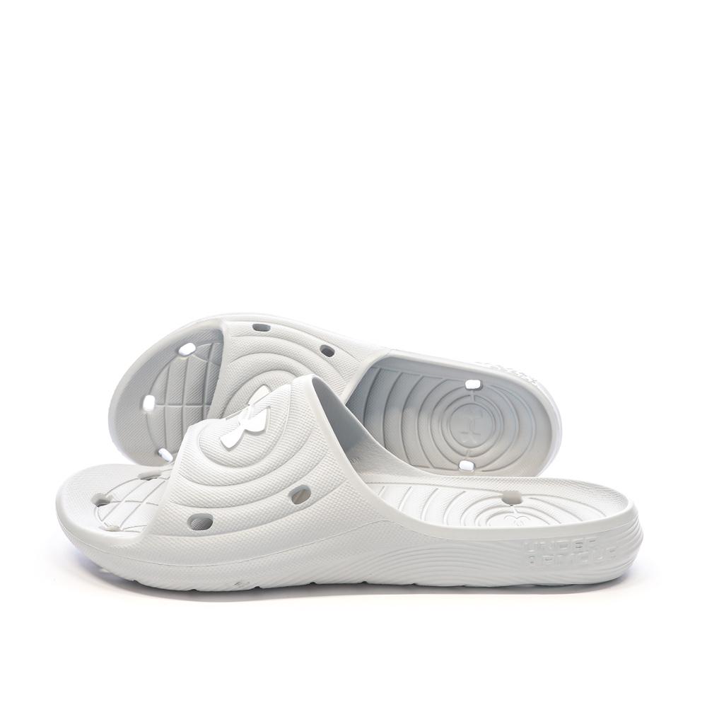Claquettes Grises Homme Under Armour Ansa pas cher