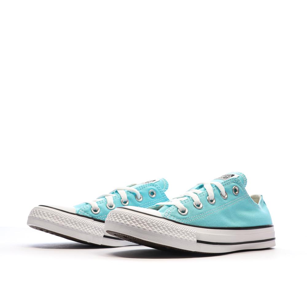 Baskets Turquoise Femme Converse A06566C vue 6