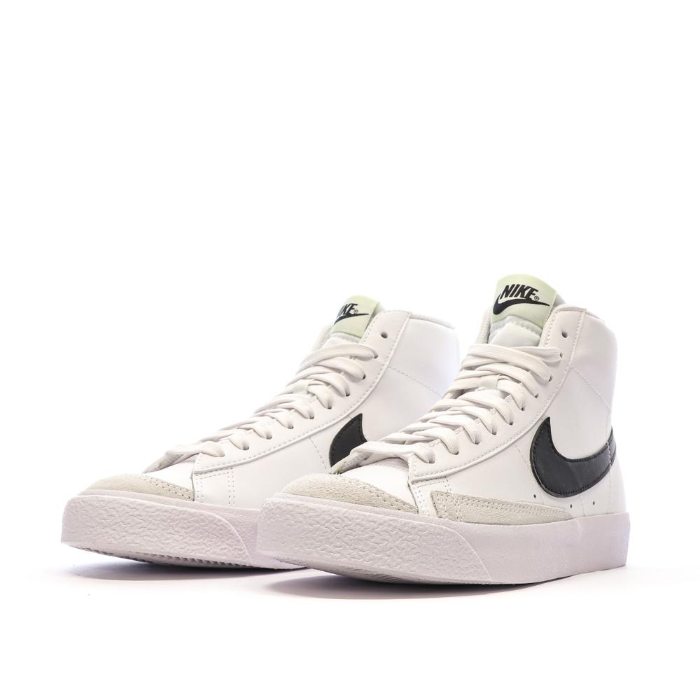 Baskets Blanches Junior Nike Blazer Mid '77 vue 6