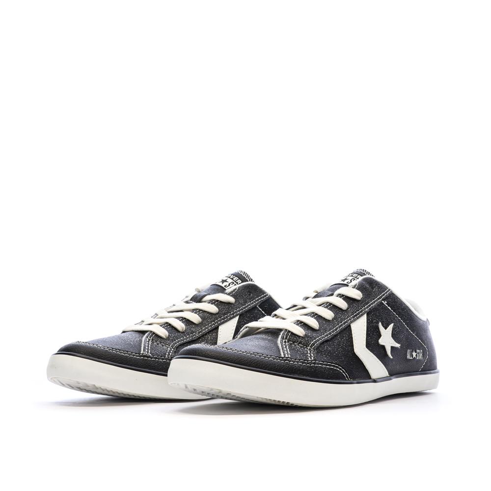 Baskets Noir Homme Converse Plimsole vue 6