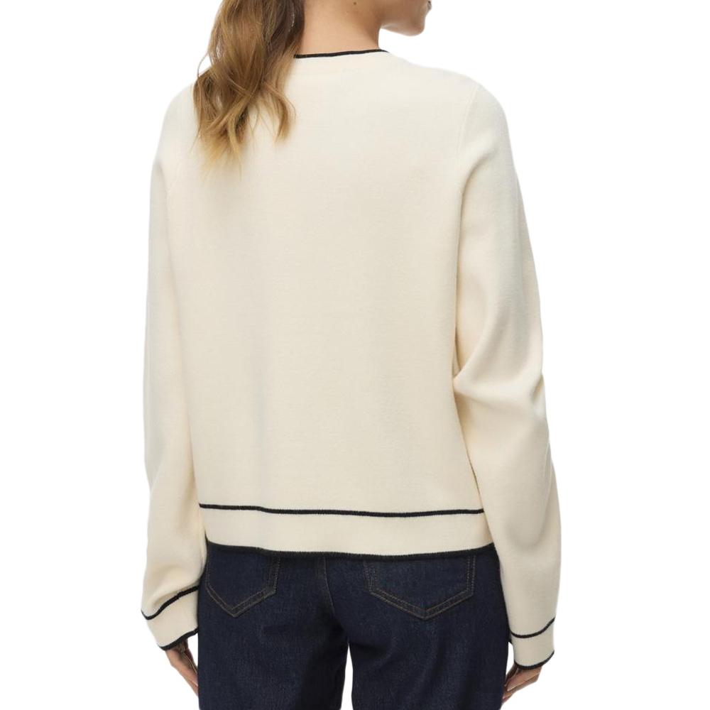 Pull Beige Femme Vero Moda Gold vue 2