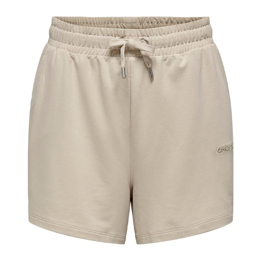 Short Beige Femme Only Frei Logo pas cher