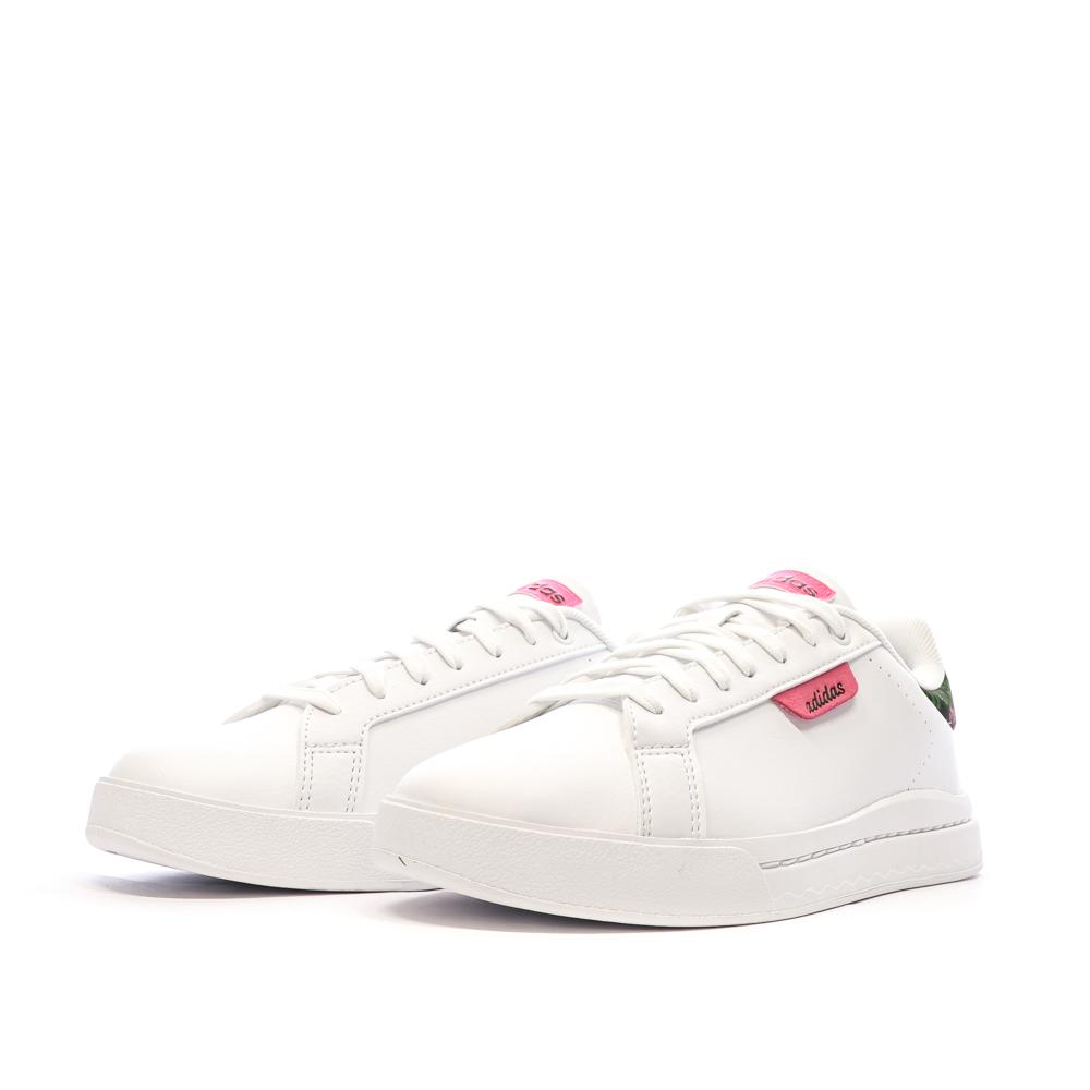 Baskets Blanches Femme Adidas Court IF8687 vue 6