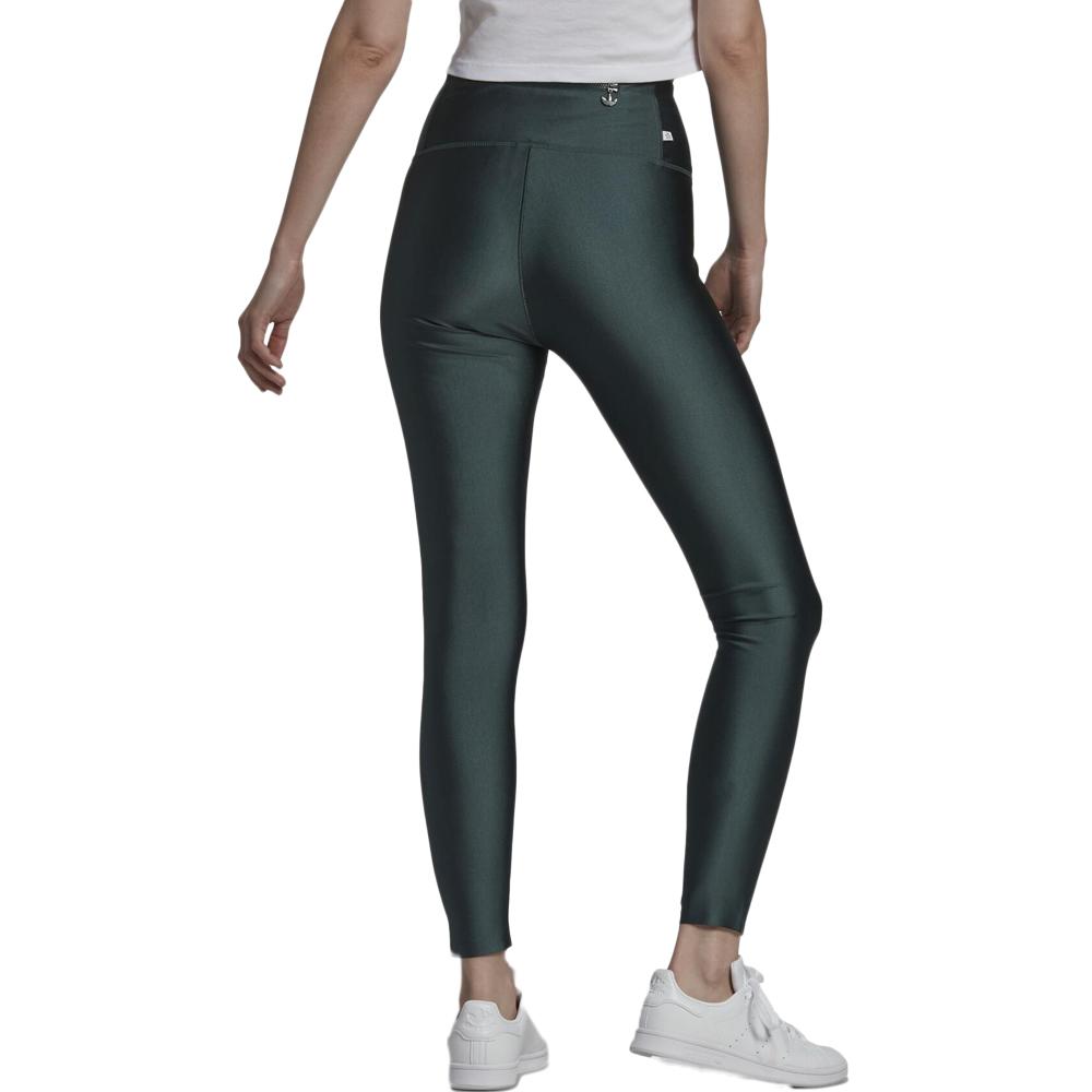 Legging Vert Foncé Femme Adidas Contempo vue 2