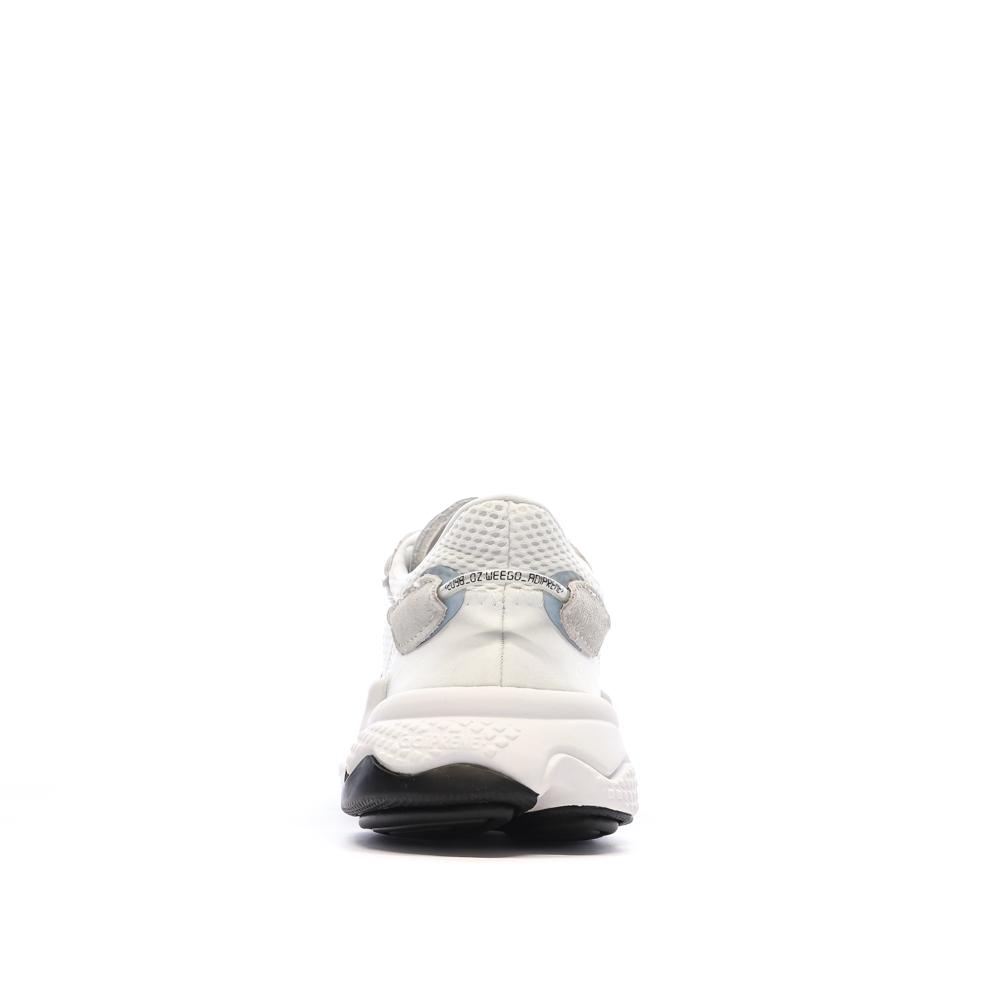 Baskets Blanches/Grises Garçon Adidas Ozweego vue 3