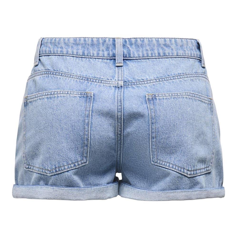 Short en Jean Bleu Femme Only Fold Up vue 2