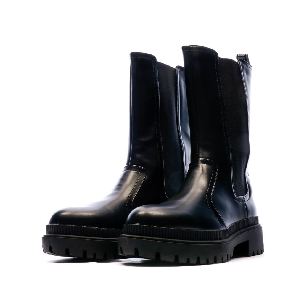 Bottes Noir Femme Pepe jeans Bettle vue 6