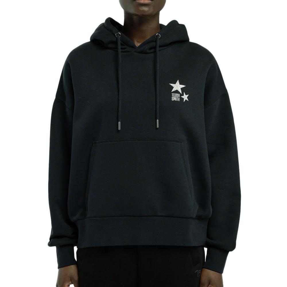 Sweat Marine Femme Teddy Smith Star pas cher