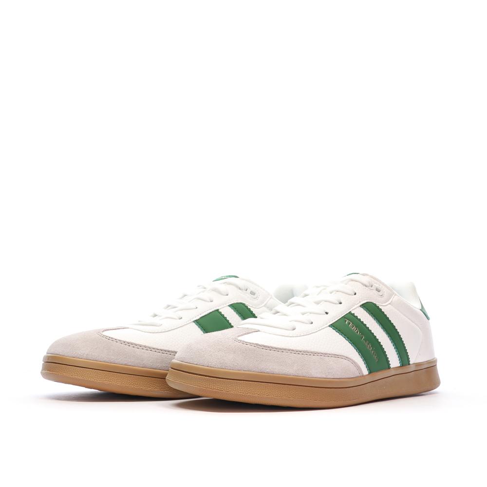 Baskets Blanc/Vert Homme Teddy Smith 120032 vue 6