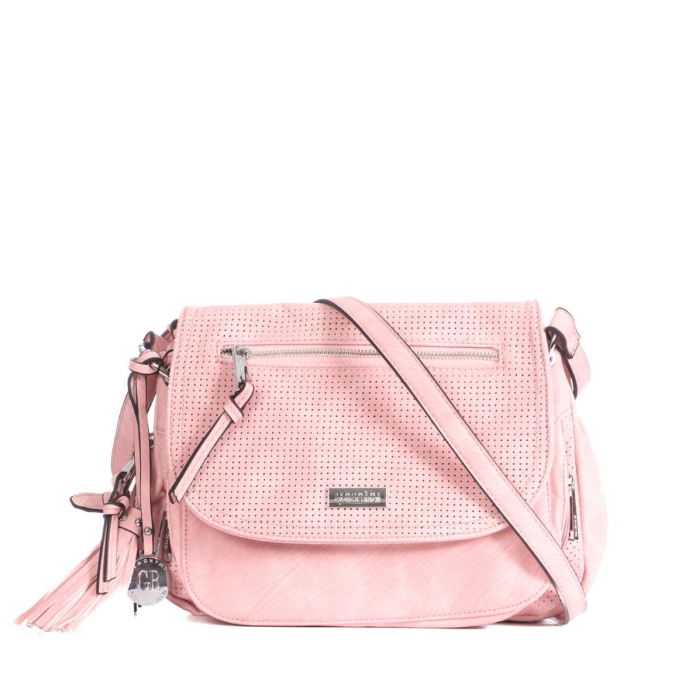 Sac Bandoulière Rose Femme Georges Rech Norman pas cher