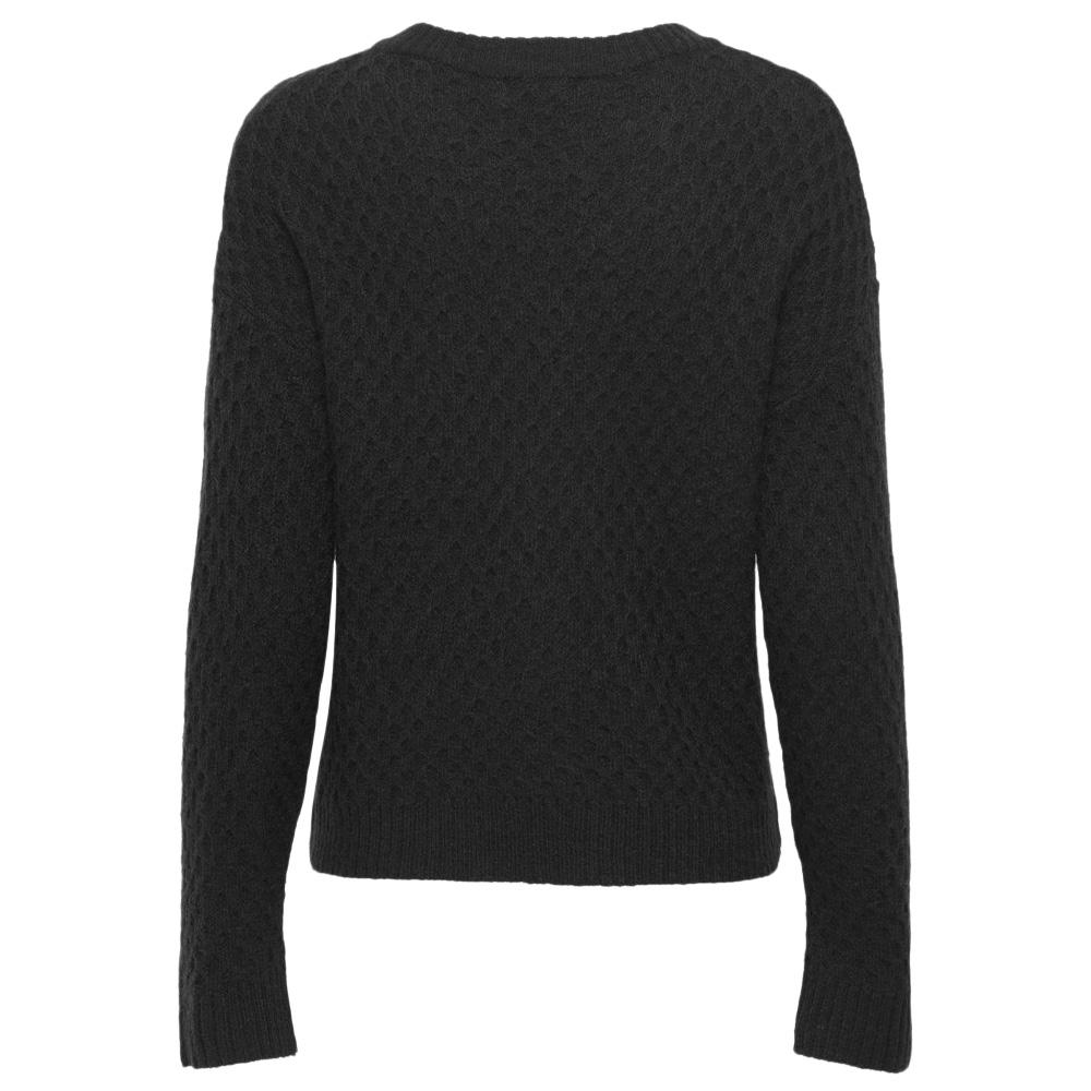 Pull Noir Femme JDY Bigum vue 2