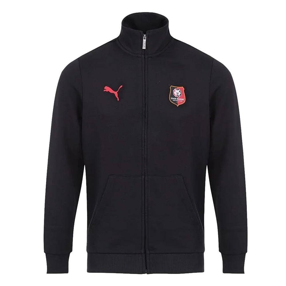 Stade Rennais Sweat Zippé Noir Homme Blank T pas cher