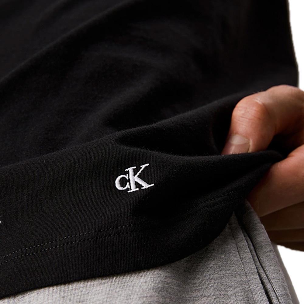 Lot de 3 T-Shirts Noir/Blanc/Gris Homme Calvin Klein Jeans LV00NB4051 vue 3