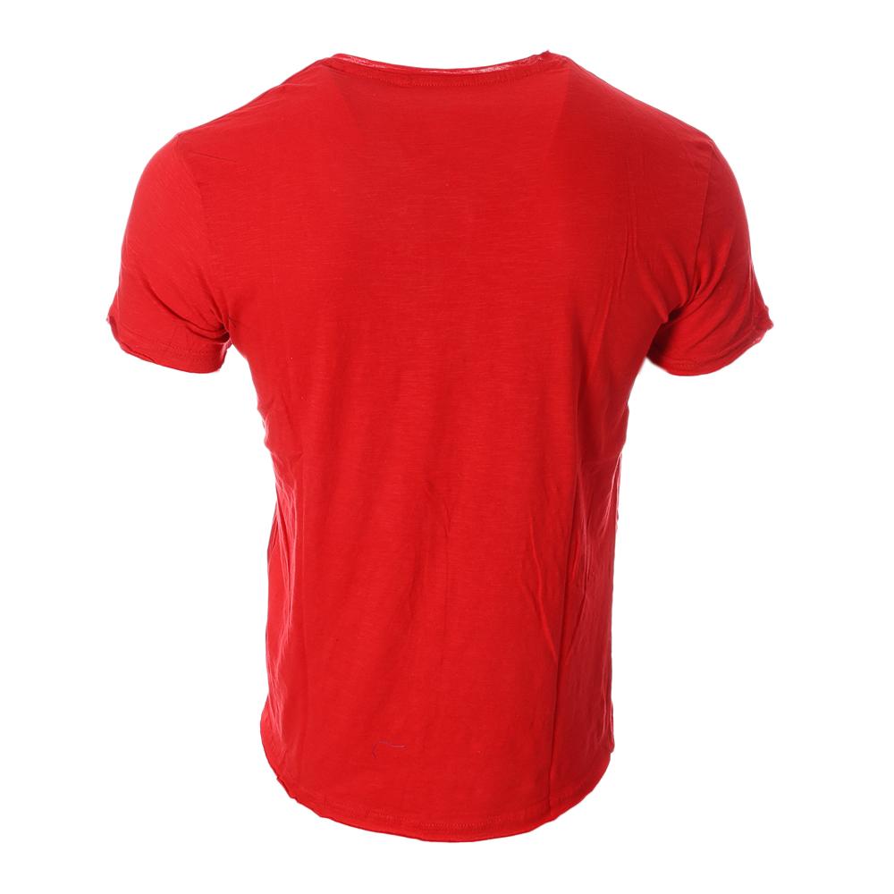 T-shirt Rouge Homme Paname Brothers TAZIO vue 2