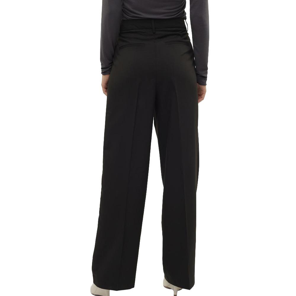 Pantalon fluide Noir Femme Vero Moda Nila vue 2