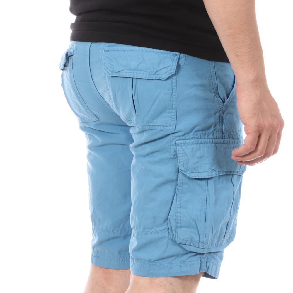 Short Bleu Homme RMS26 Cargo vue 2