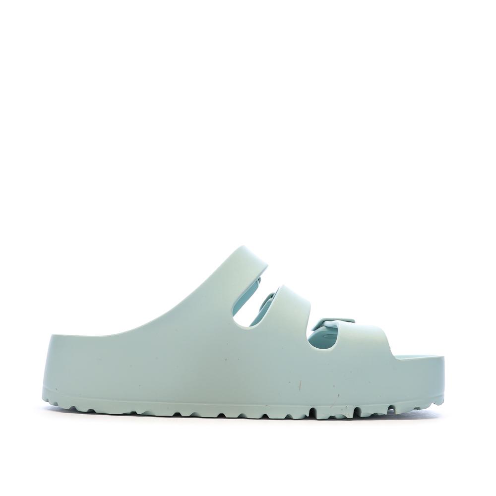 Sandales Vert d'eau Femme Birkenstock Florida Flex vue 2