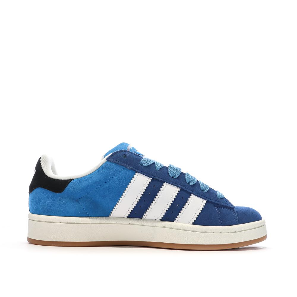 Baskets Bleu/Blanc Homme Adidas Campus vue 2