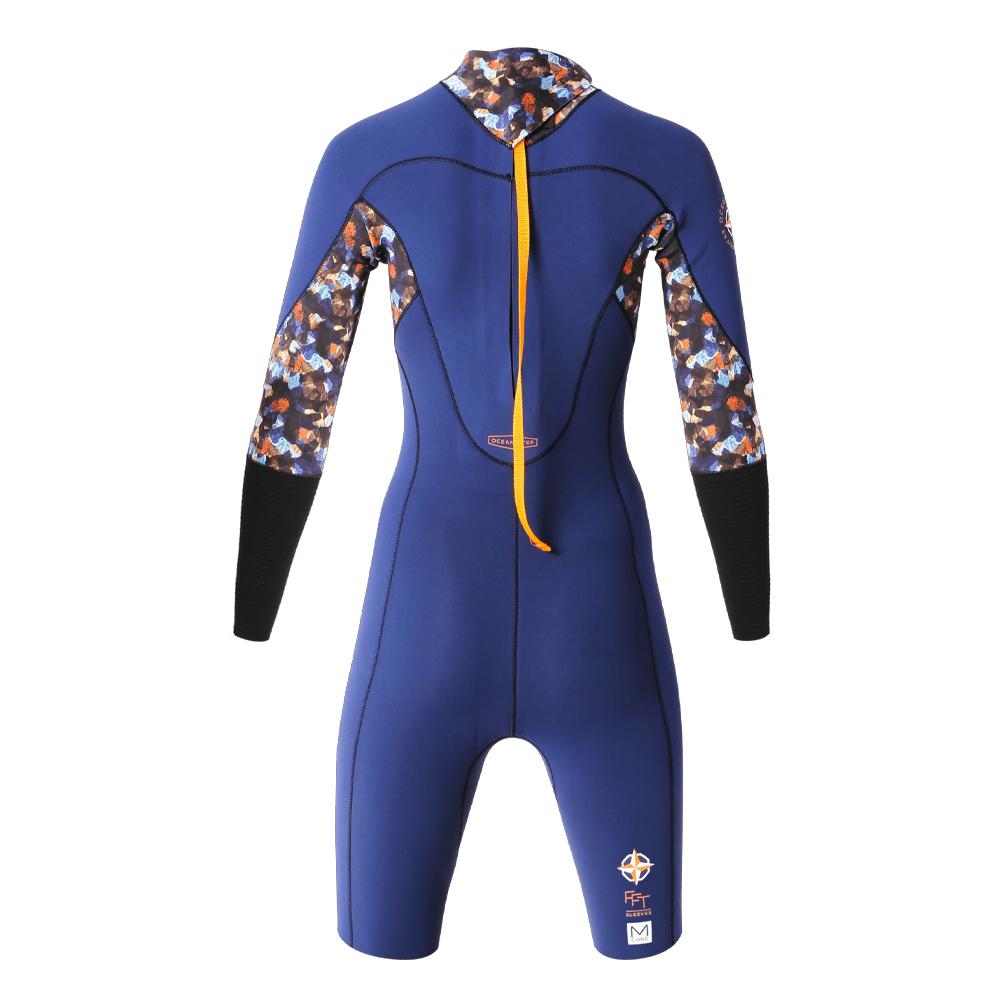 Combinaison de Surf 2/2 Shorty Marine Mixte Ocean Step Dual Zip vue 2