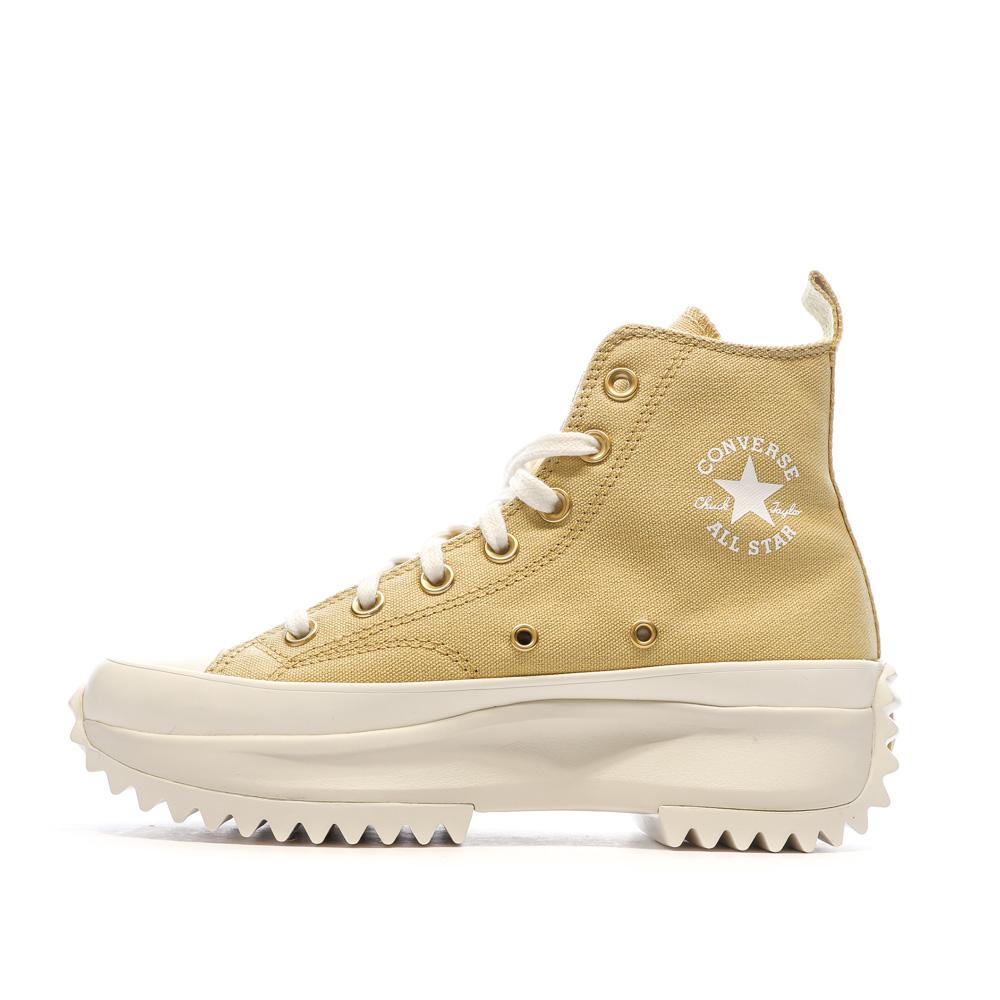 Baskets Jaune Femme Converse Run Star Hike A09912C pas cher