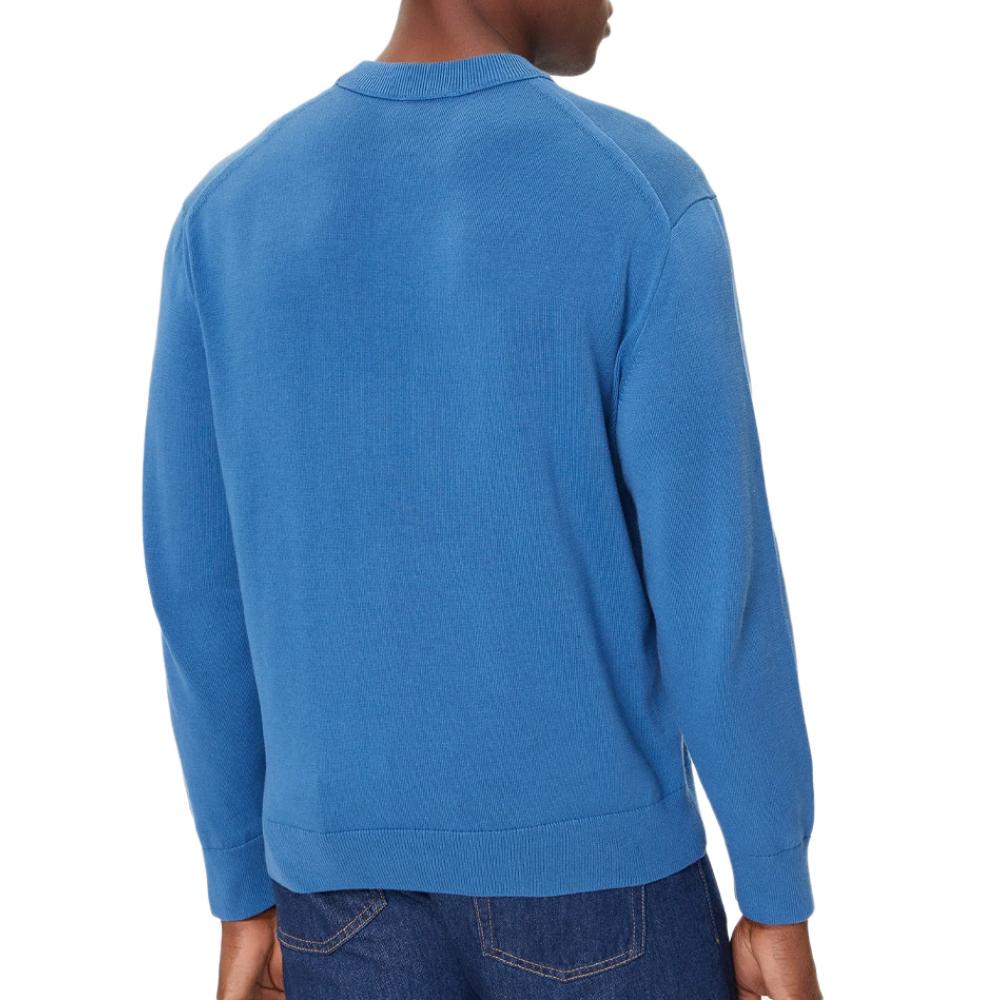 Sweat Bleu Homme Calvin Klein Jeans Easy vue 2