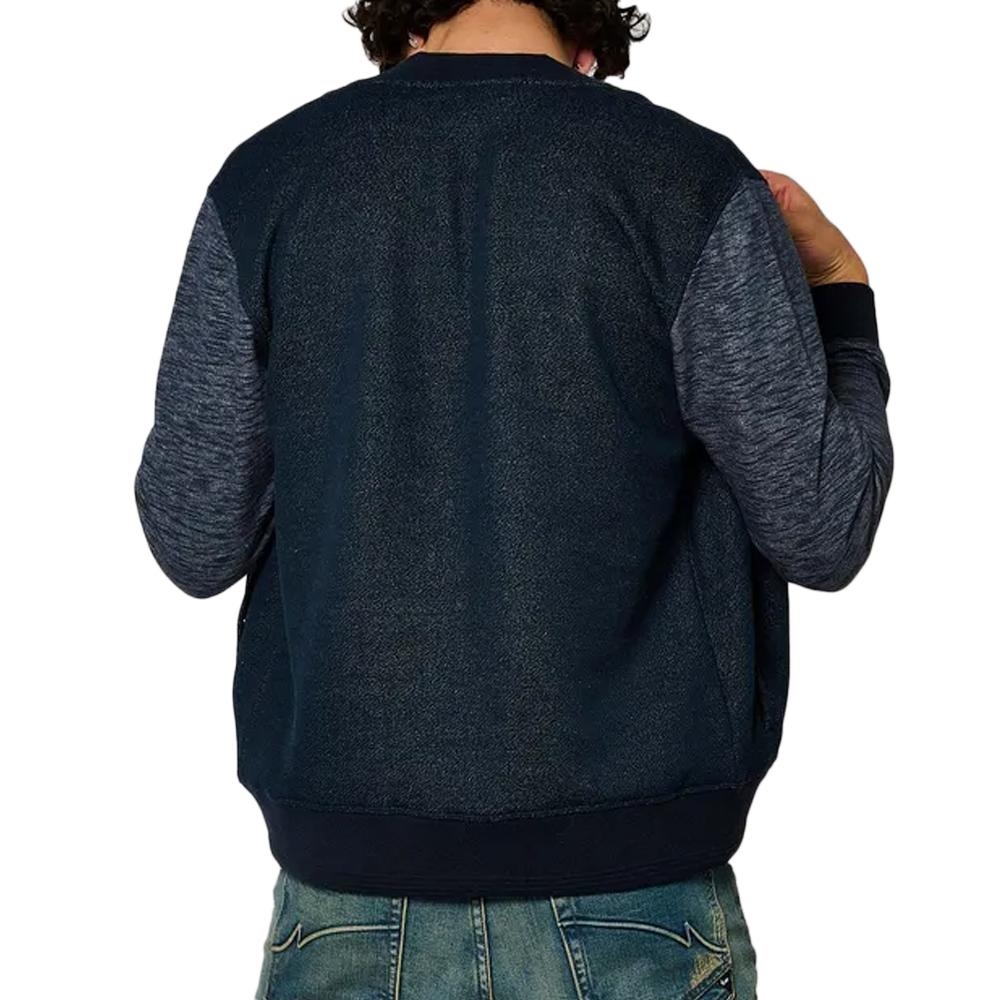 Sweat Zippé Marine Homme Kaporal BENJI vue 2