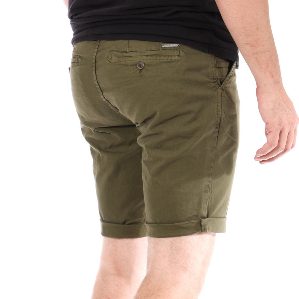 Short Kaki Homme Paname Brothers Bermuda Chino vue 2