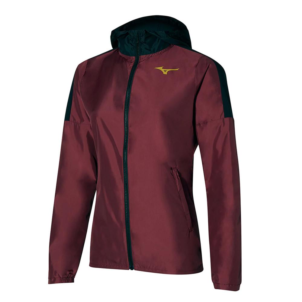 Veste Coupe-Vent Bordeaux Femme Mizuno Tennis pas cher