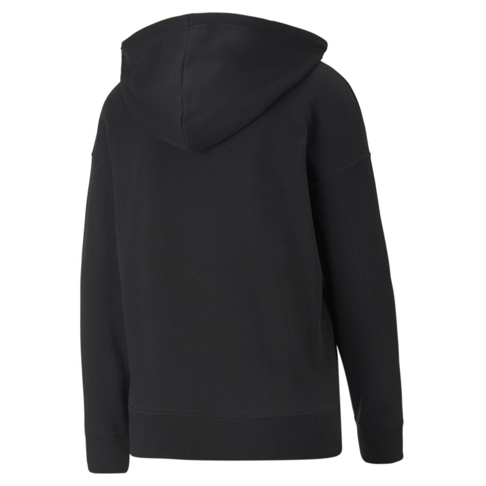 Sweat Noir Femme Puma Brand Love Metallic vue 2