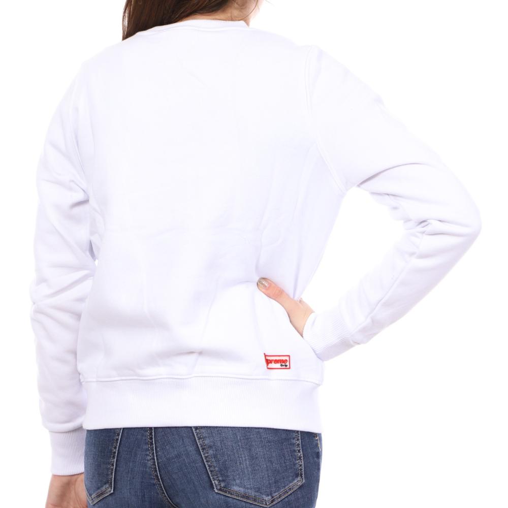 Sweat Blanc Femme Supreme Grip Ada vue 2