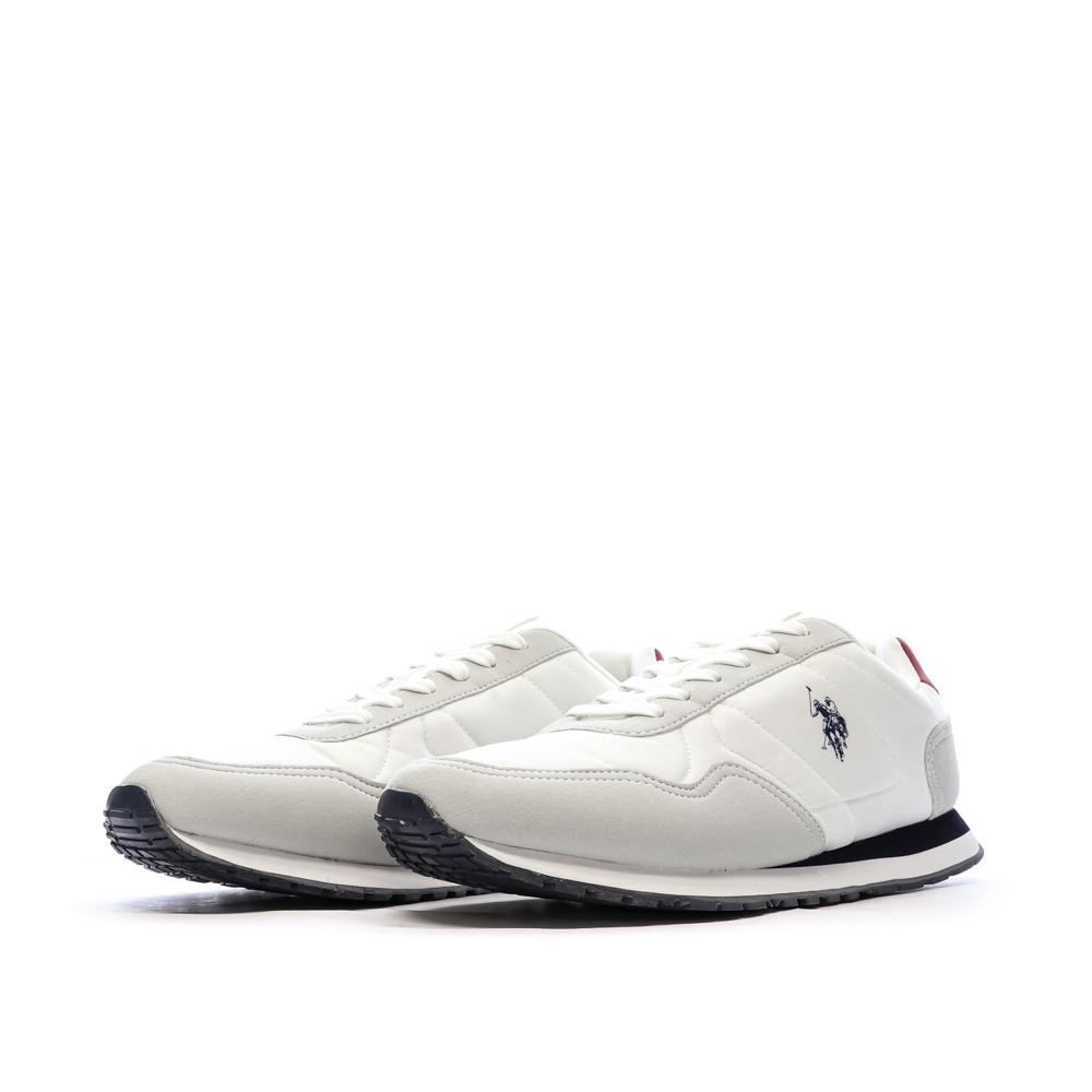 Baskets Blanches/Grises/Marines Femme US Polo ASSN FS1 vue 6