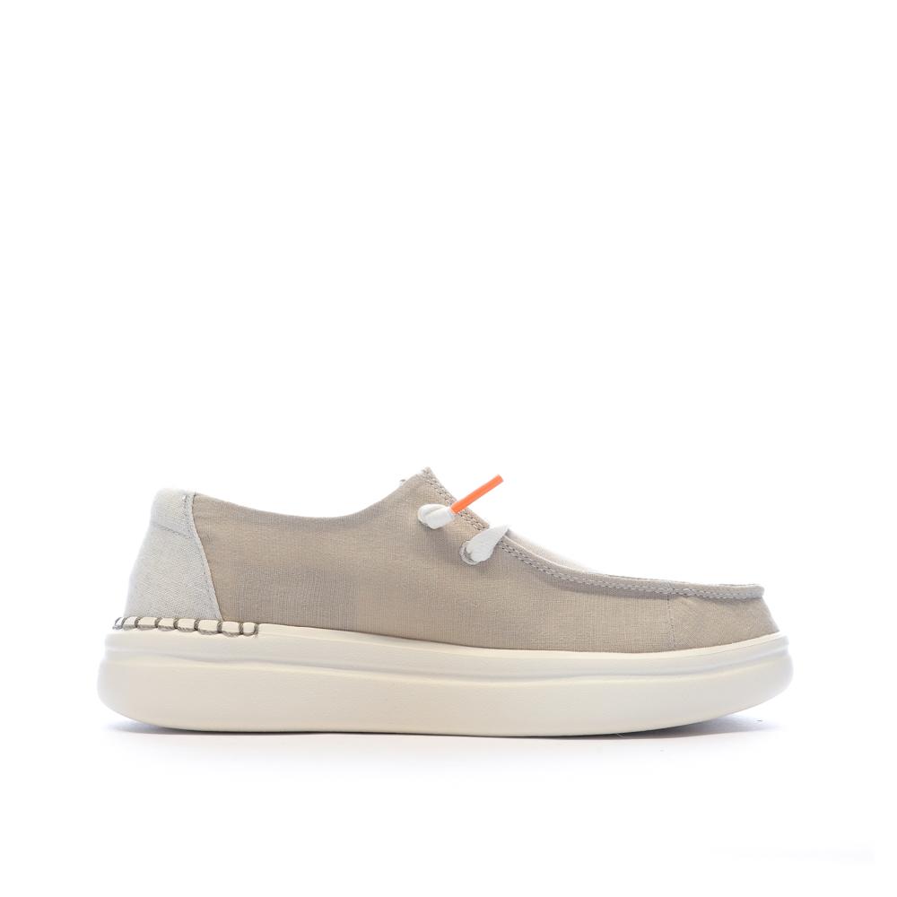Chaussures Beiges Femme Hey Dude Wendy Rise vue 2