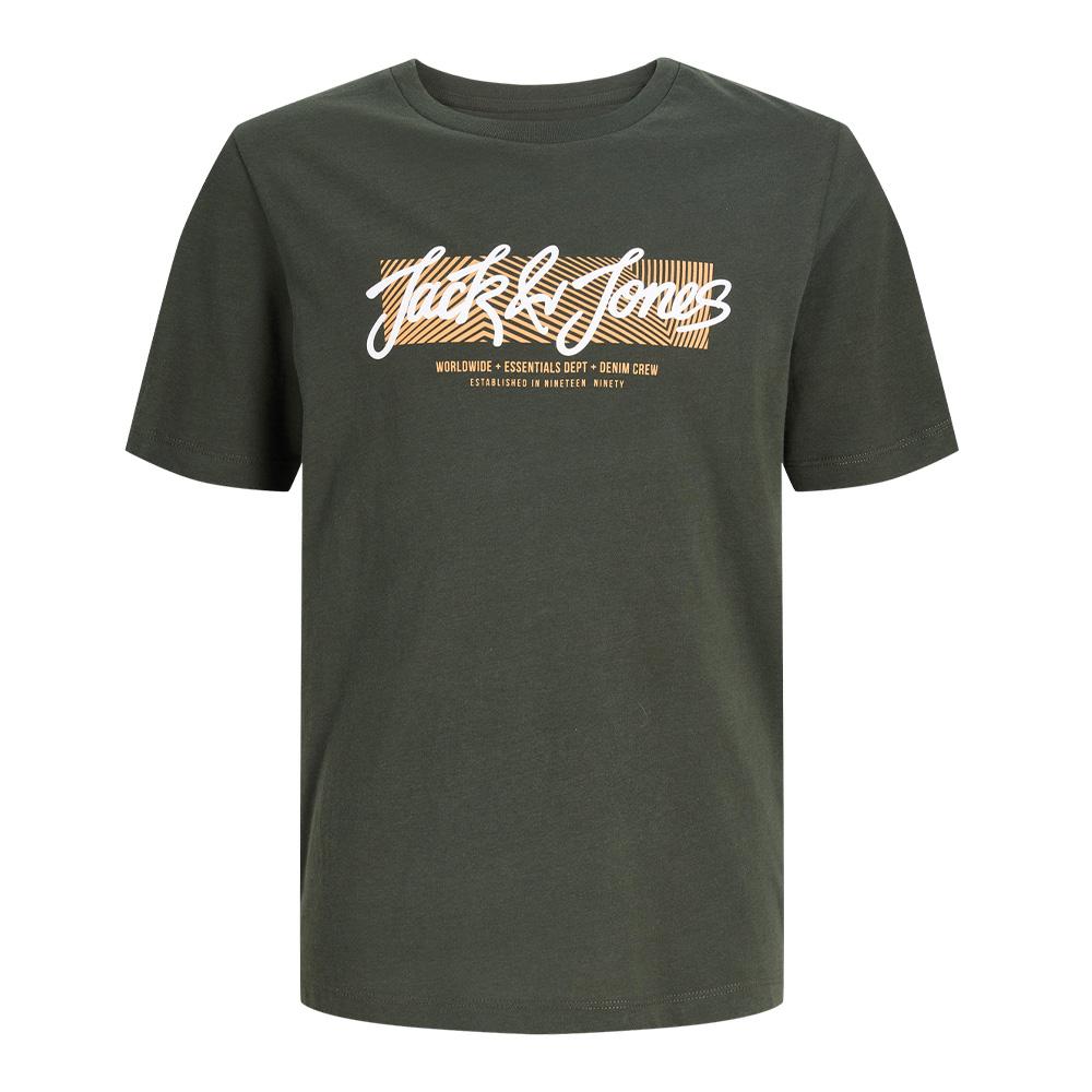 T-Shirt Vert Garçon Jack & Jones Hurban pas cher