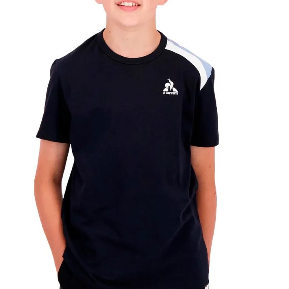 Camiseta Negra Niño Le Coq Sportif Graphic barato