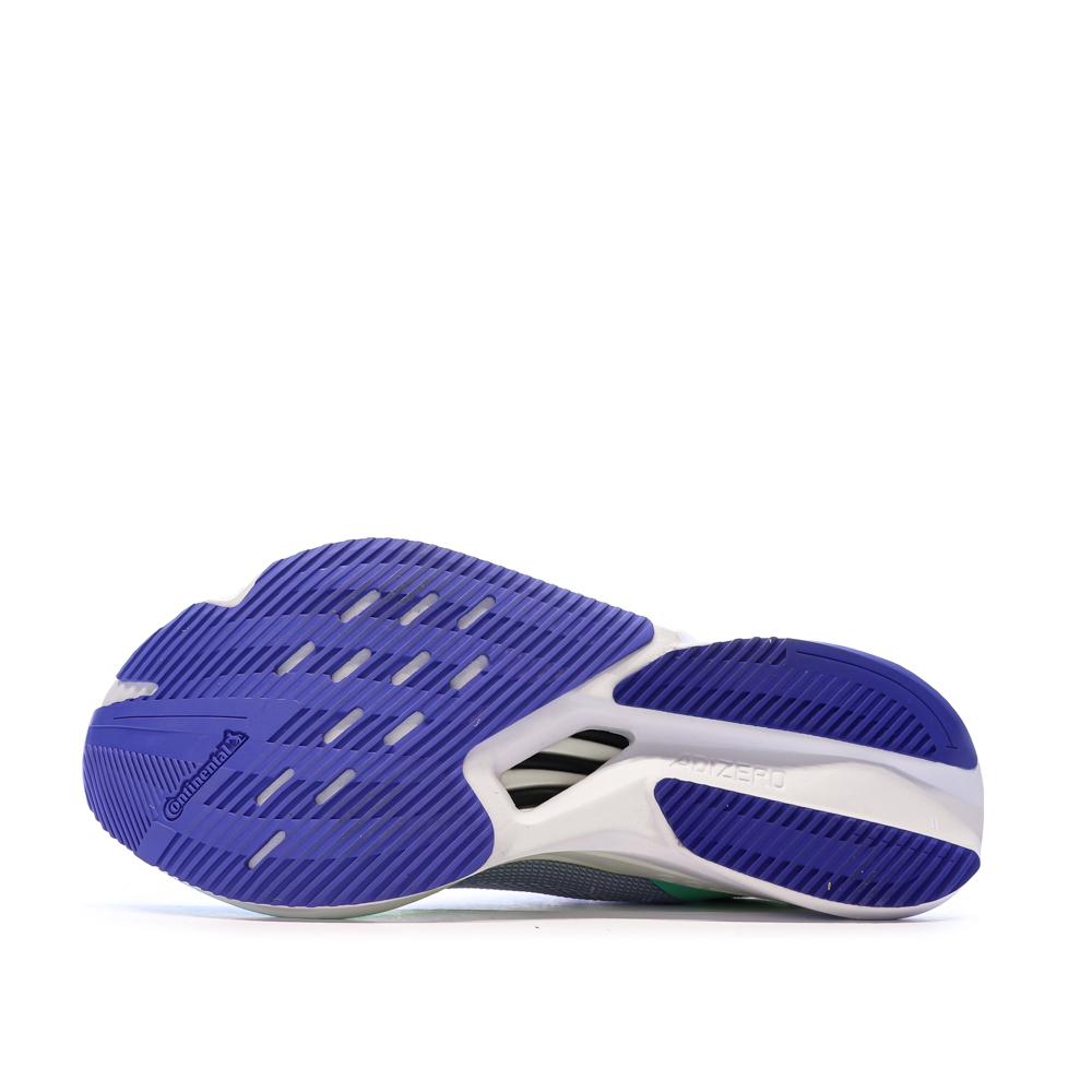 Chaussures de Running Bleu Homme Adidas Adizero Boston vue 5