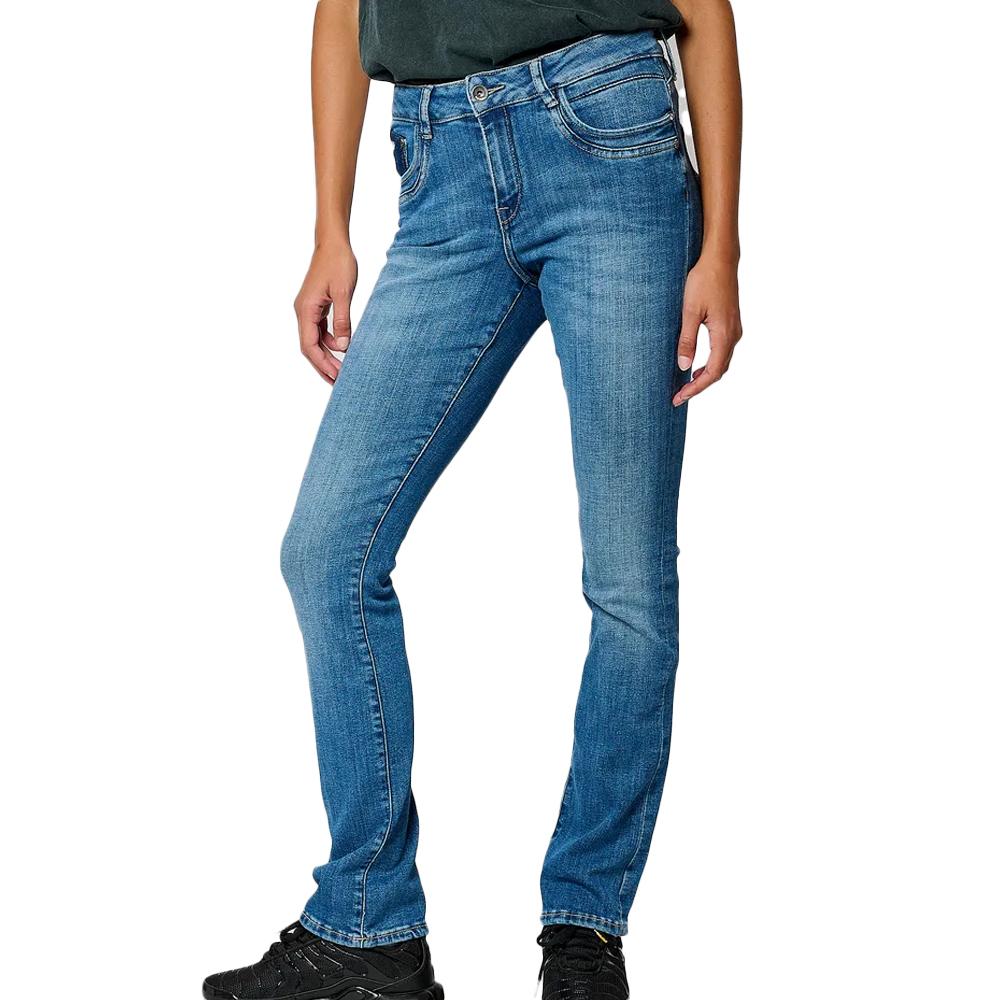 Jean Slim Bleu Femme Kaporal BAYAH pas cher