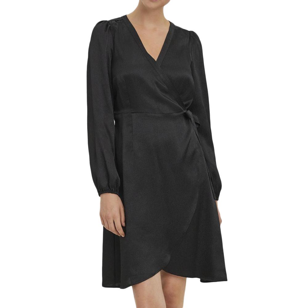 Robe Noire Femme Vero Moda Sabi pas cher