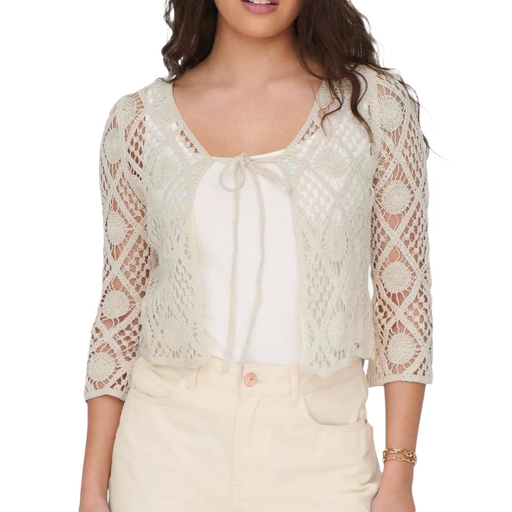 Gilet Beige Femme Only Celia pas cher