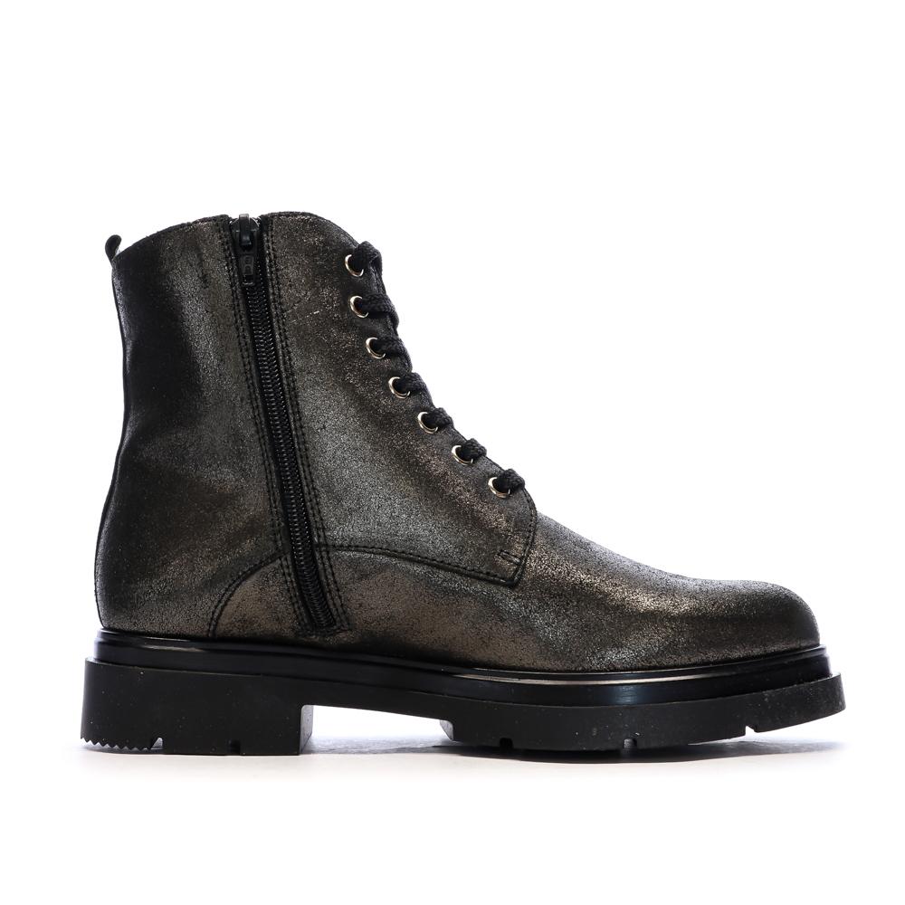 Bottines Noir/Bronze Femme Les Tropéziennes Winona vue 2