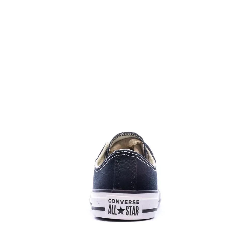 Baskets Noires Enfants Converse All Star OX 3J235C vue 3