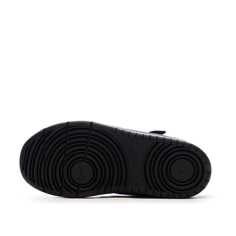 Baskets Noir Garçon Nike Court Borough Low Recraf vue 5